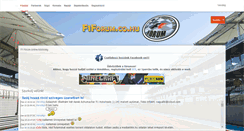 Desktop Screenshot of f1forum.co.hu